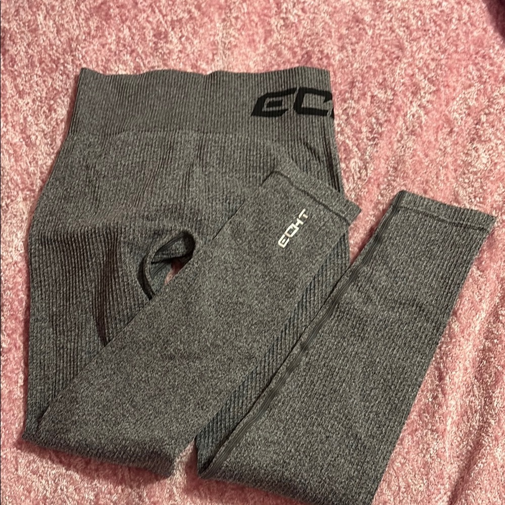 Echt Arise Comfort leggings Sz Medium heather Grey
